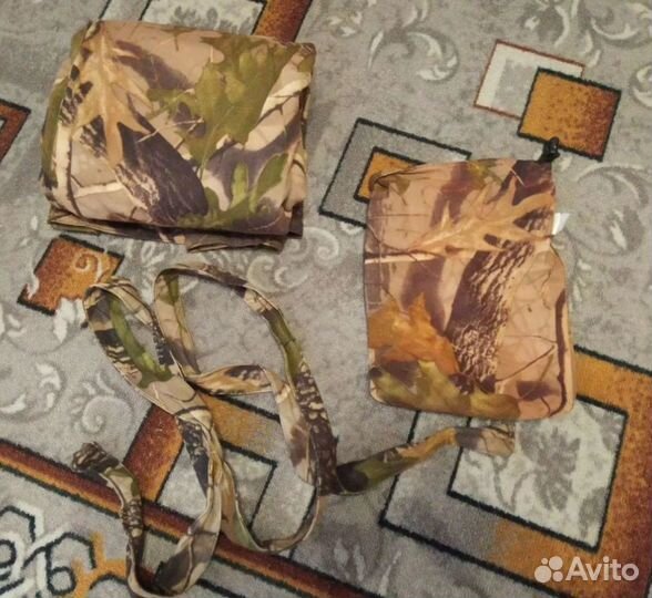 Маскировочный утеплённый халат (маскхалат)