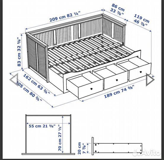 Диван хемнэс IKEA