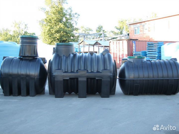 Септик Тополь 8 переливной