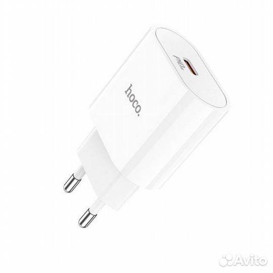 Блок, зарядка, провод lightning usb c, hoco