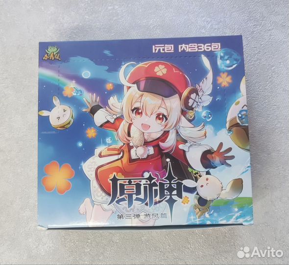 Коллекционные карточки Genshin Impact