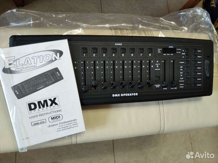 DMX 512 professional пульт управления светом новый