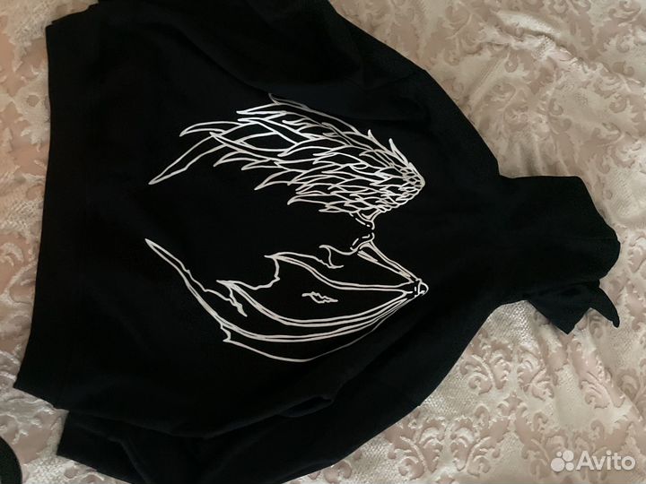 Худи с рогами у2k