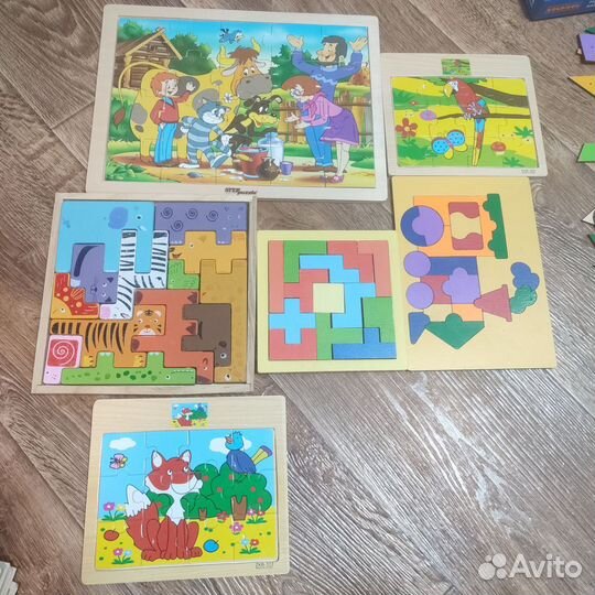 Пакет развивающих пазлов/лото