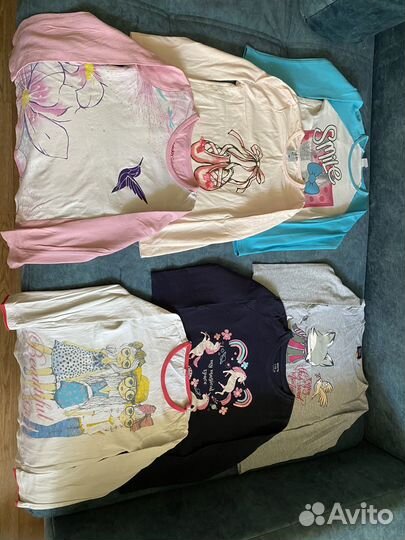 Детские вещи пакетом для девочки 110 116