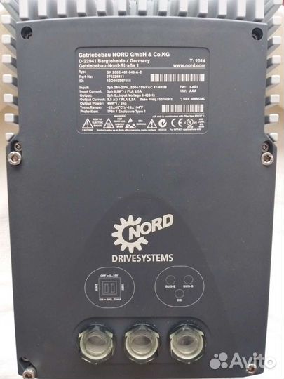 Частотный преобразователь nord SK200E-401-340-A-C