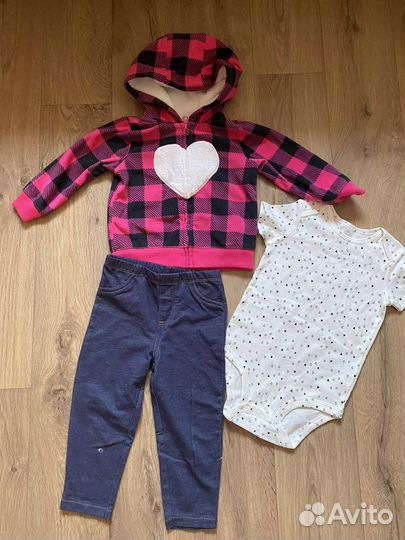 Костюм carters 18 мес