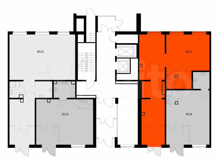 Продам помещение свободного назначения, 81.4 м²