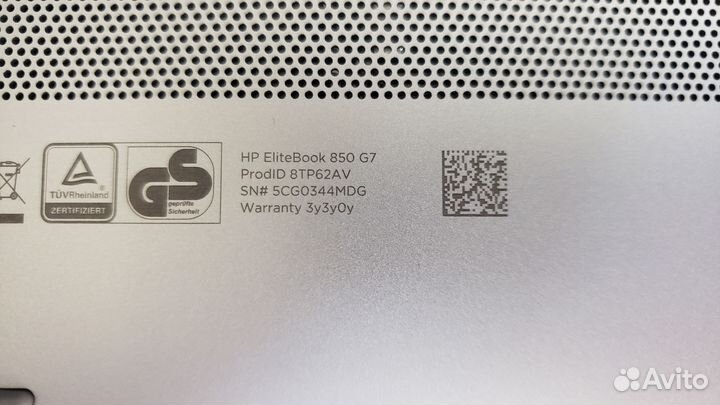 Как новый HP Elitebook 850 G7 i7 32Gb 512SSD