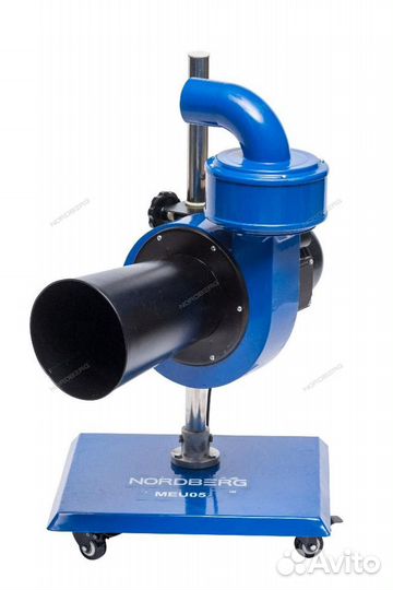 Установка мобильная для сбора выхлопных газов