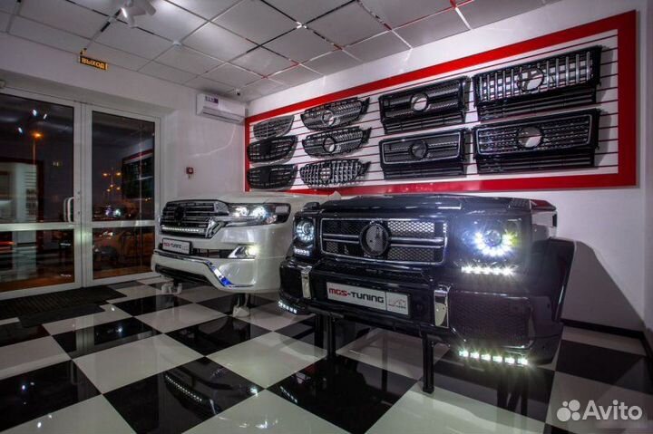 Фары Mercedes G-class w463 Classic chrome 07-18 гг