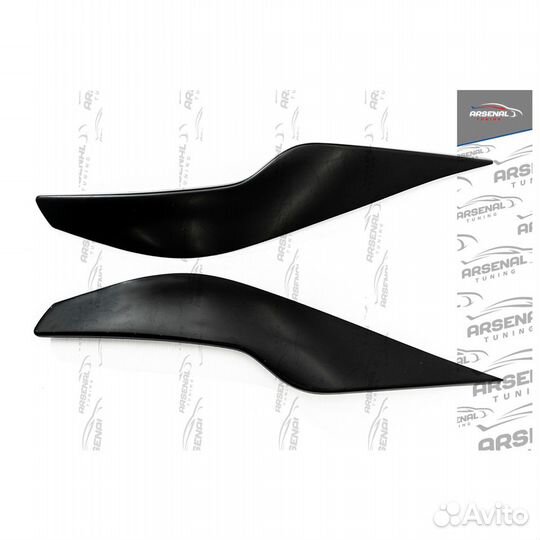 Накладки на фары (реснички) для Ford Focus 2