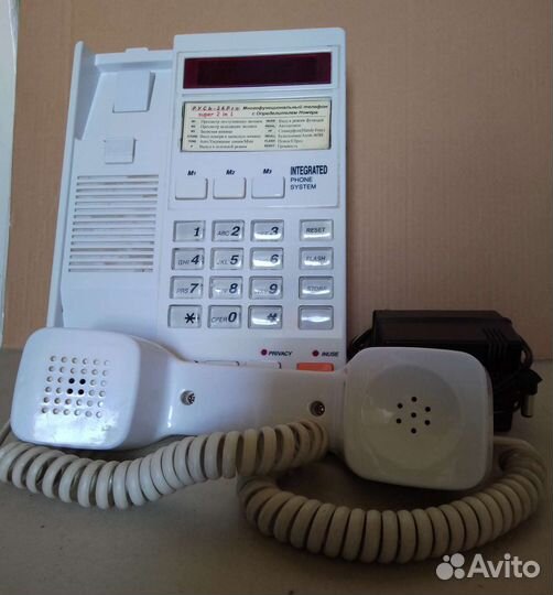 Стационарный телефон с аон