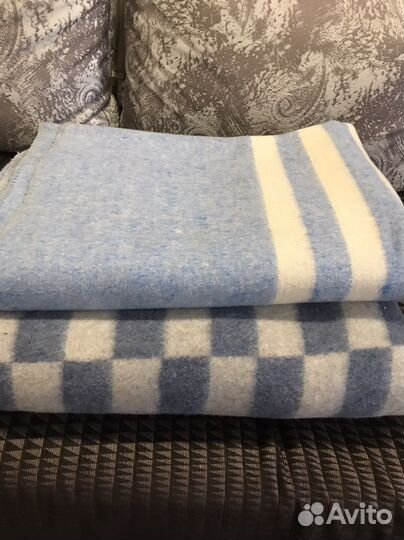Одеяло шерстяное. Байковое. Россия. Новые