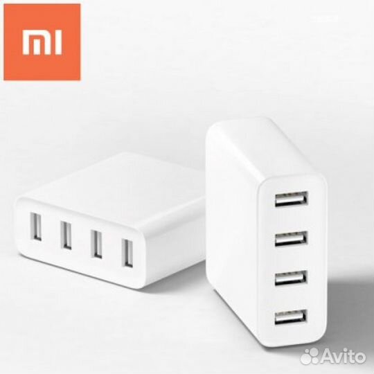 Зарядное устройство Xiaomi 4 USB 35W