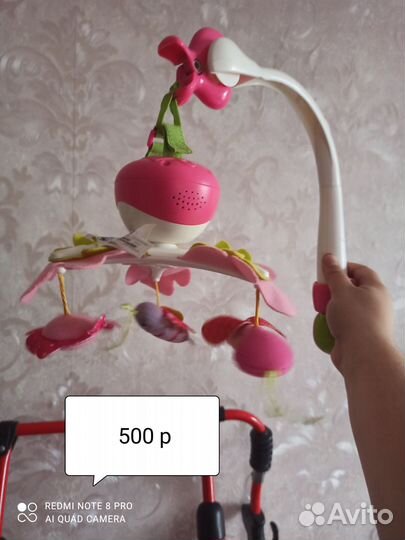 Детский мобиль в кроватку