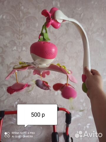 Детский мобиль в кроватку