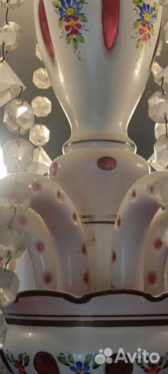 Фарфоровая люстра Чехословакия