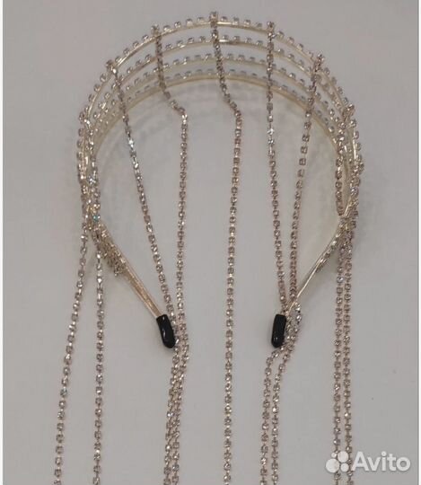 Ободок со стразами