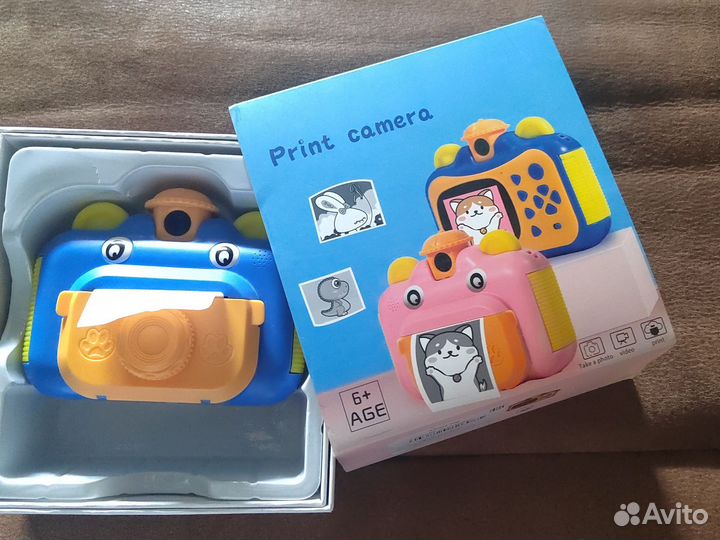 Детский фотоаппарат моментальной печати