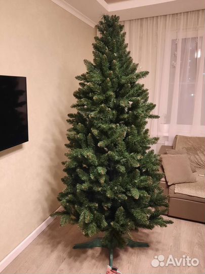 Елка искусственная 210 см б/у