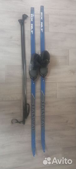 Лыжи беговые 170см