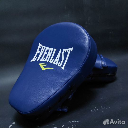 Боксерские лапы Everlast Blue