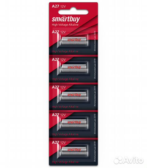 Батарейка щелочная A27 GP27A, MN27, L828, 27A 12 В