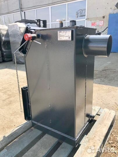 Твердотопливный котёл с увеличенной топкой