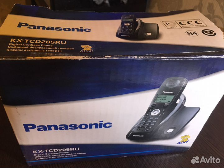 Цифровой беспроводной телефон с аон PanasonicKX-TC