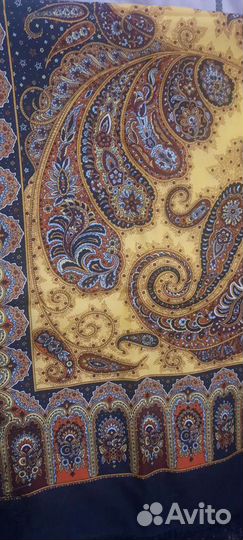 Павловопосадский платок шерсть