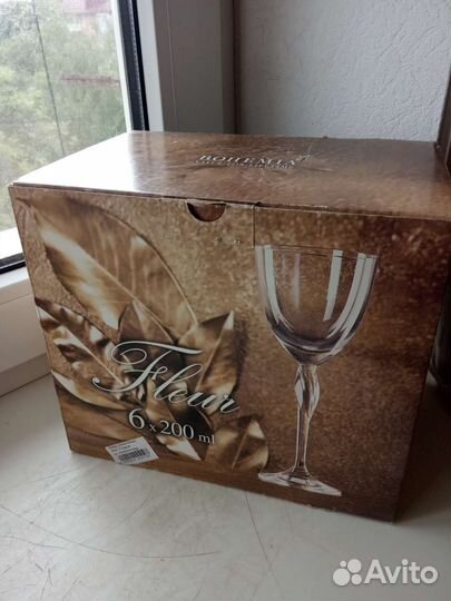 Фужеры бокалы Богемия