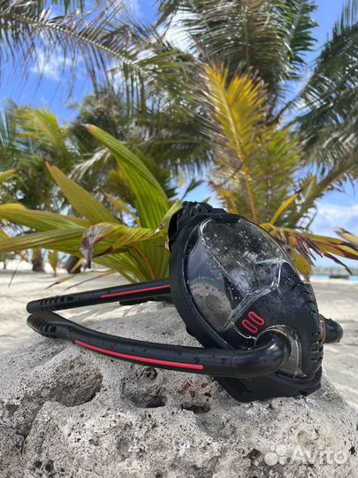 Маска для снорклинга Double