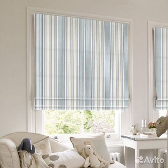 Шторы, римские шторы