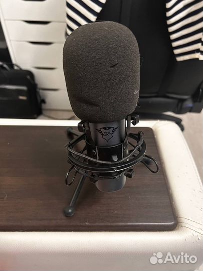 Студийный микрофон trust gxt 242