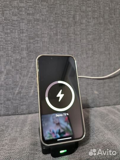 Беспроводная зарядка магнитная