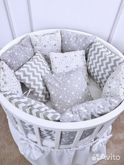 Бортики на кроватку