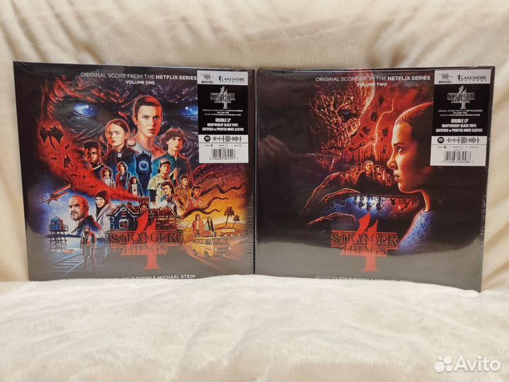 OST Stranger Things 4: Volume 1+2 (2 LP) Black