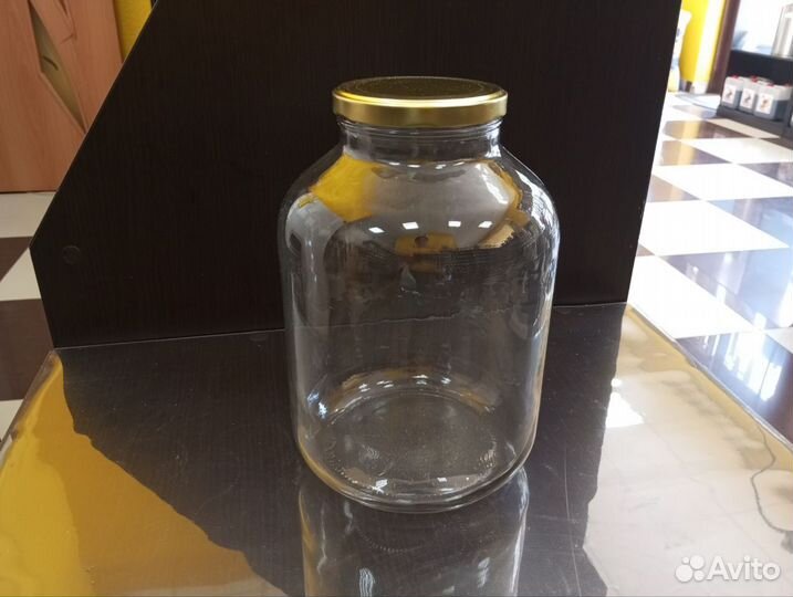 Банка 5л стекло