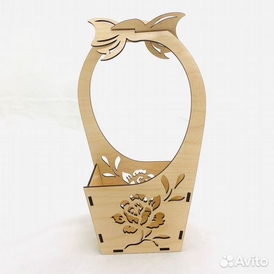 Салфетница, конфетница из дерева