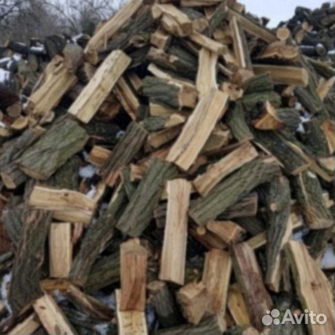 Дрова дубовые колотые