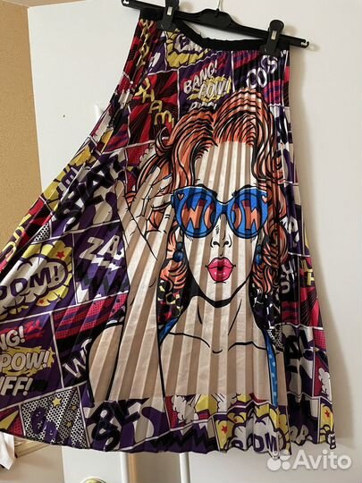 Юбка плиссе