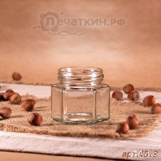 Стеклянные баночки 100 мл