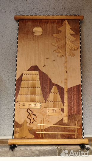 Деревянное панно СССР