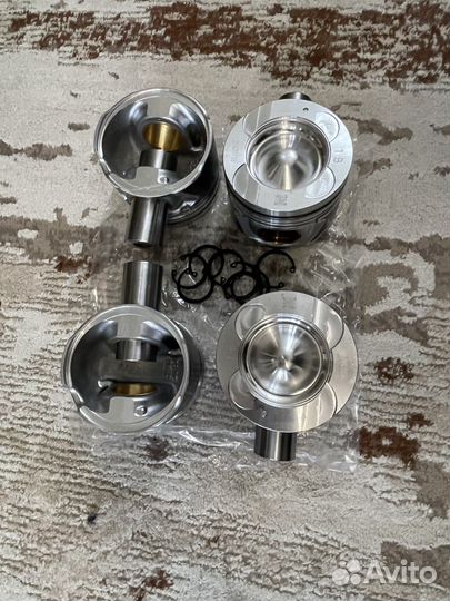 Комплект кольца +Поршень+палец+стопор