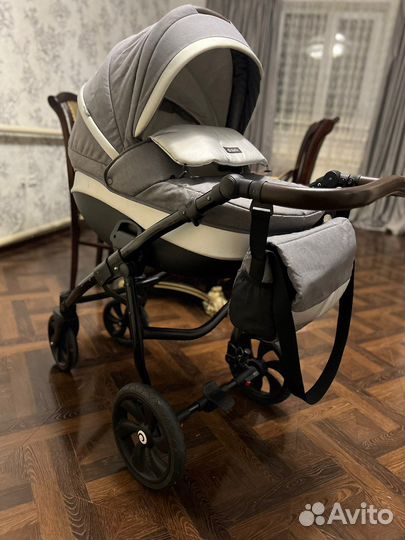 Коляска Tutis nanni 2 в 1 эко кожа