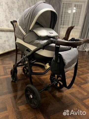 Коляска Tutis nanni 2 в 1 эко кожа