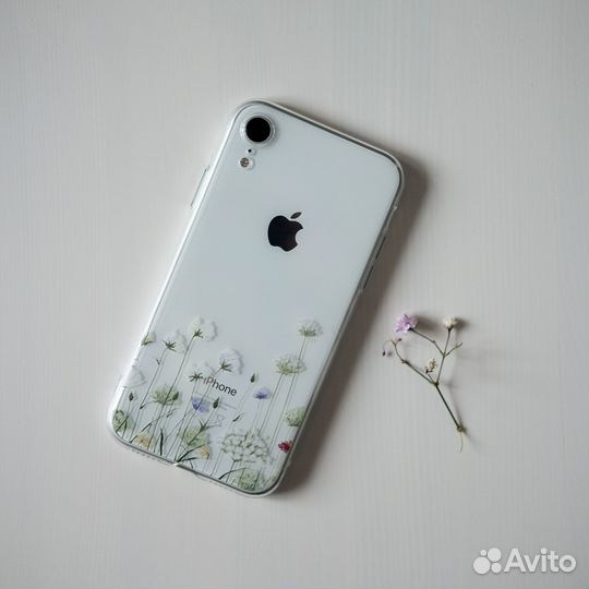 Прозрачный чехол для iPhone XR и iPhone 14