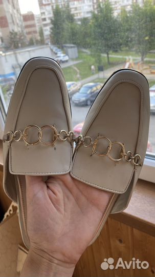 Мокасины zara мюли