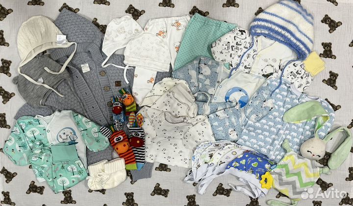 Одежда для малыша пакетом р.50-56